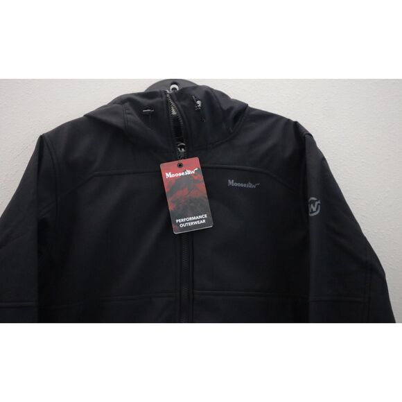 Moosejaw 7725968 Men's Sz Small Black Hooded Softshell Jacket - Picture 3 of 14